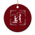 My English Teacher and Gym Teacher Are Getting Married Ceramic Ornament She Said Yes Love Story Romance TS02 1pc Red Print Your Wear