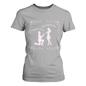 My English Teacher and Gym Teacher Are Getting Married T Shirt For Women She Said Yes Love Story Romance TS02 Sport Gray Print Your Wear