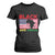 African American T Shirt For Women Black And Proud US Flag Africa Map TS02 Black Print Your Wear