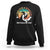 Pickleball Dad Sweatshirt I Created A Monster She Call Me Dad Father's Day TS02 Black Print Your Wear