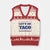 Funny Let's Go Taco V-Neck Knit Sweater Vest Tacos for President Humor TS02 Beige Red Print Your Wear