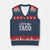 Funny Lets Go Taco V-Neck Knit Sweater Vest Trump Always Chickens Out Humor American Flag TS02 Navy Red Print Your Wear