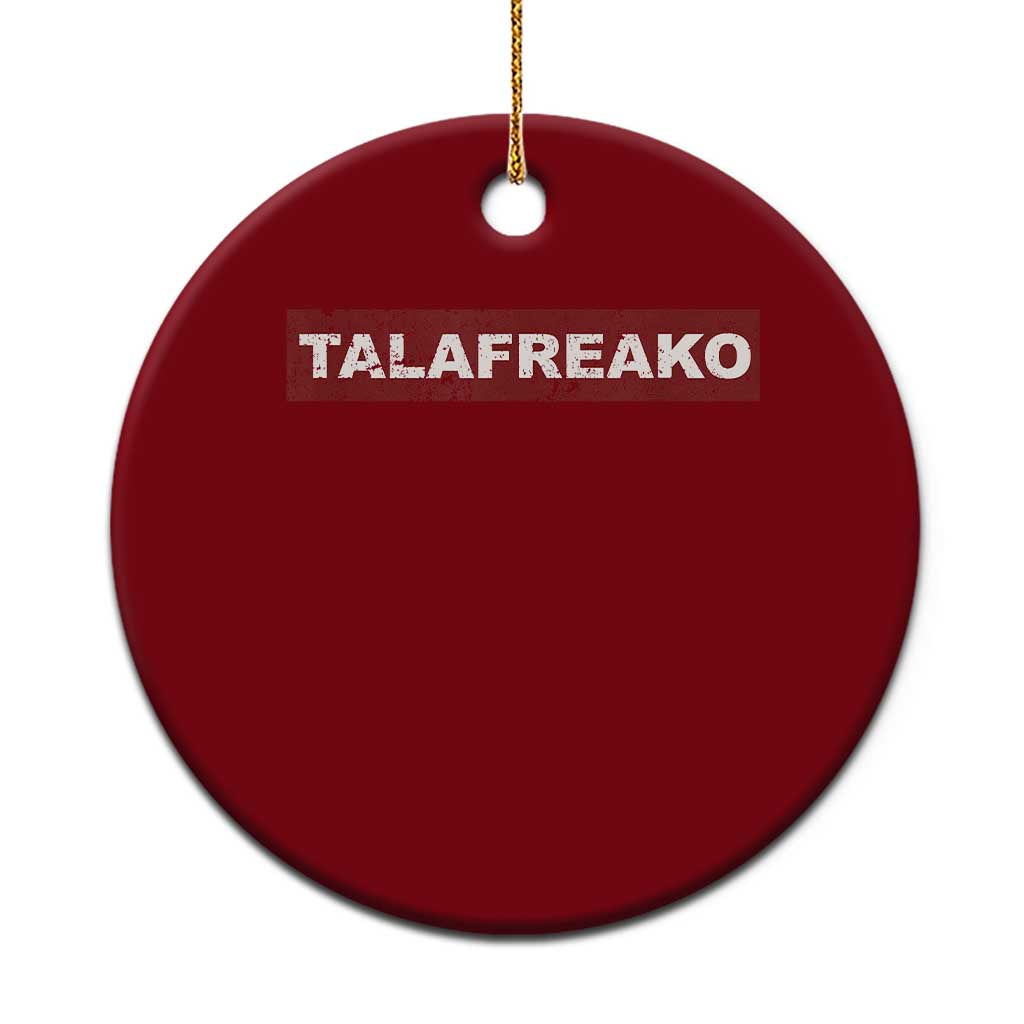 Proud Talafreako Ceramic Ornament James Talarico Voter Political Supporter