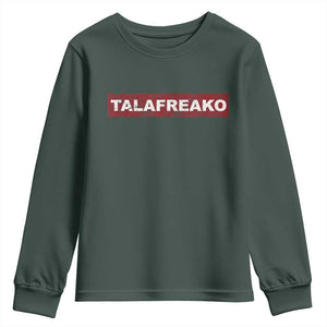 Proud Talafreako Youth Sweatshirt James Talarico Voter Political Supporter