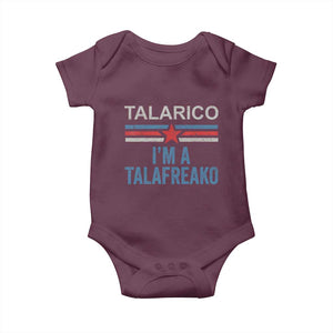 Talarico I'm A Talafreako Baby Onesie Vintage Patriotic James Voter Political Supporter Star Graphic