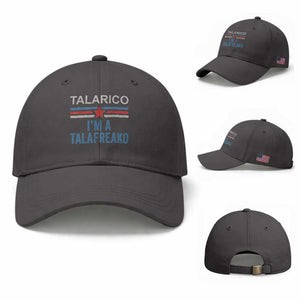 Talarico I'm A Talafreako Baseball Cap Vintage Patriotic James Voter Political Supporter Star Graphic