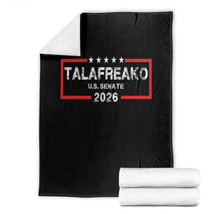 Talafreako U.S. Senate 2026 Throw Blanket James Talarico Voter Political Supporter
