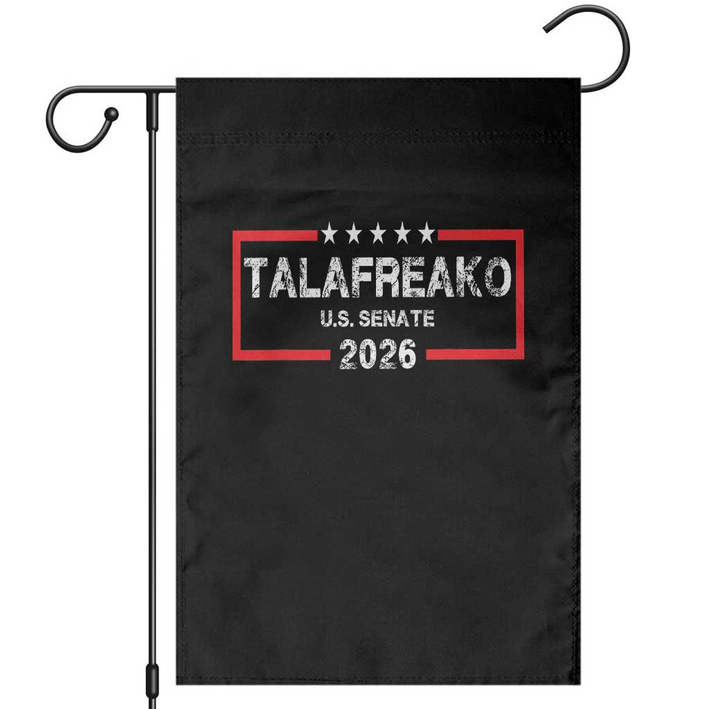 Talafreako U.S. Senate 2026 Garden Flag James Talarico Voter Political Supporter TS02 Black Print Your Wear