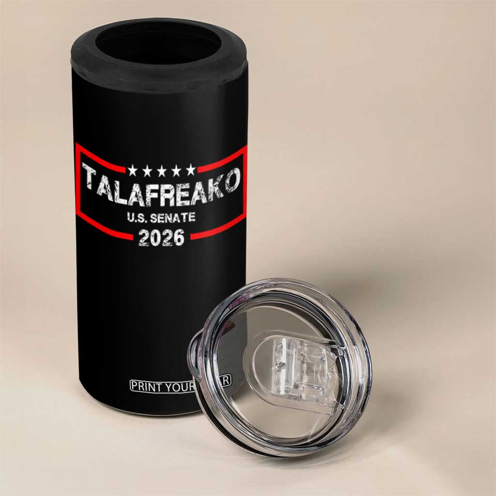 Talafreako U.S. Senate 2026 4 in 1 Can Cooler Tumbler James Talarico Voter Political Supporter