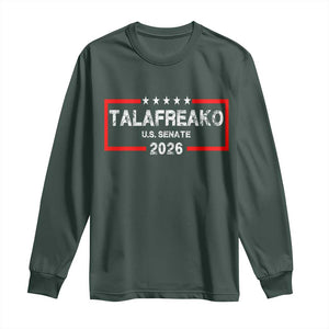 Talafreako U.S. Senate 2026 Long Sleeve Shirt James Talarico Voter Political Supporter
