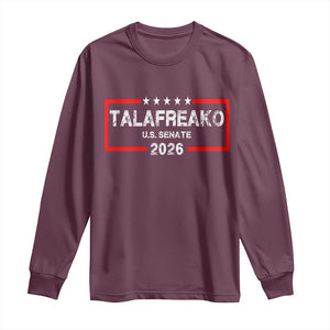 Talafreako U.S. Senate 2026 Long Sleeve Shirt James Talarico Voter Political Supporter