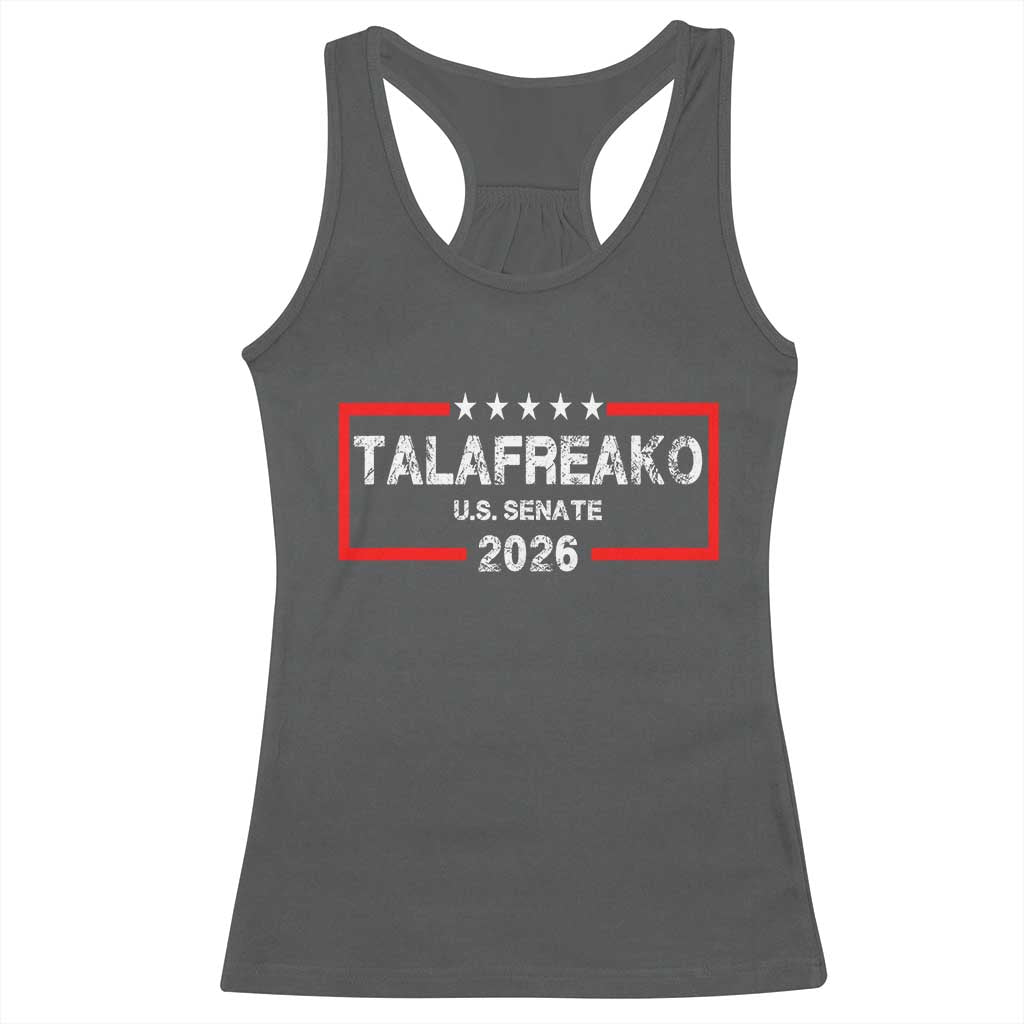 Talafreako U.S. Senate 2026 Racerback Tank Top James Talarico Voter Political Supporter