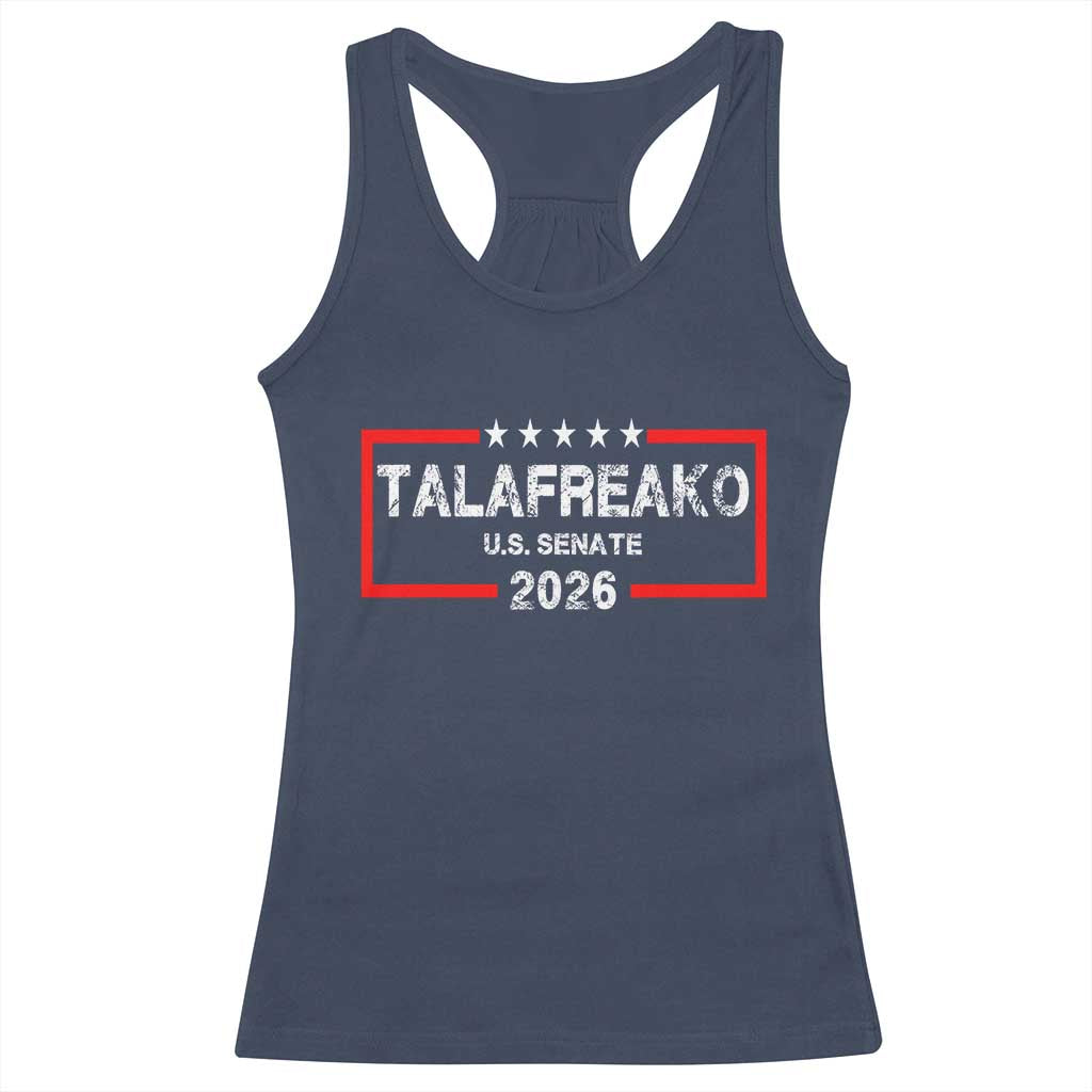 Talafreako U.S. Senate 2026 Racerback Tank Top James Talarico Voter Political Supporter