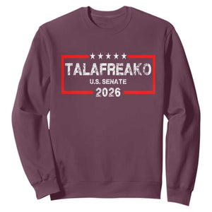 Talafreako U.S. Senate 2026 Sweatshirt James Talarico Voter Political Supporter