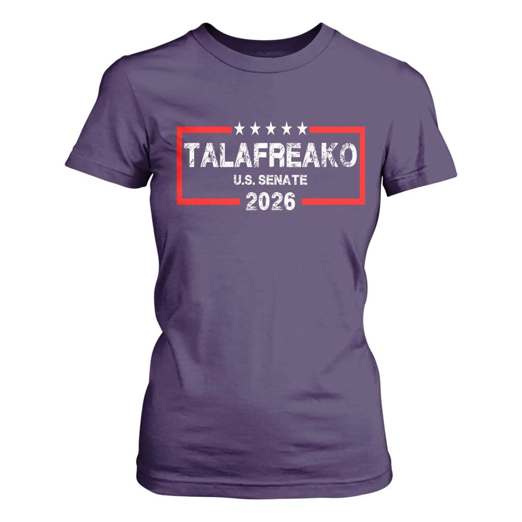 Talafreako U.S. Senate 2026 T Shirt For Women James Talarico Voter Political Supporter