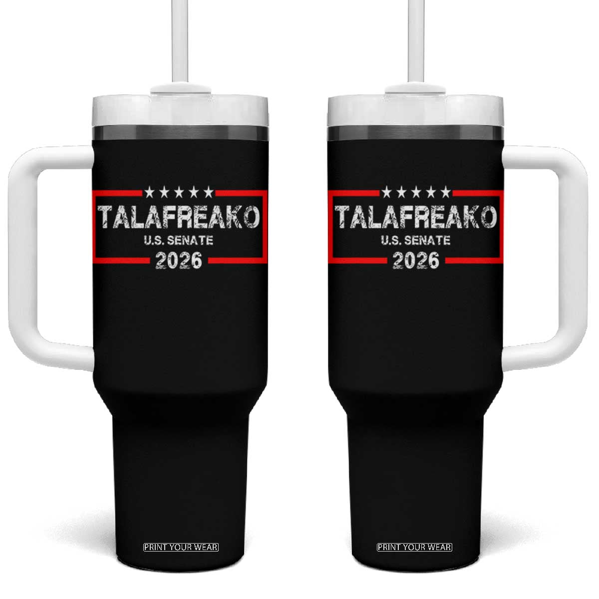 Talafreako U.S. Senate 2026 Tumbler With Handle James Talarico Voter Political Supporter