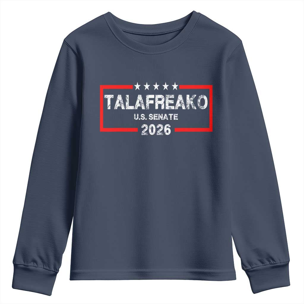 Talafreako U.S. Senate 2026 Youth Sweatshirt James Talarico Voter Political Supporter