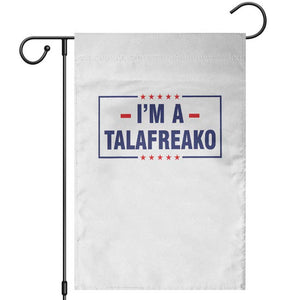 I'm A Talafreako Patriotic Voter Garden Flag James Talarico Political Supporter Stars Election Box