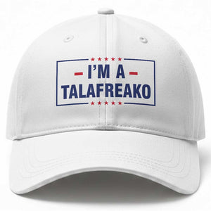 I'm A Talafreako Patriotic Voter Baseball Cap James Talarico Political Supporter Stars Election Box