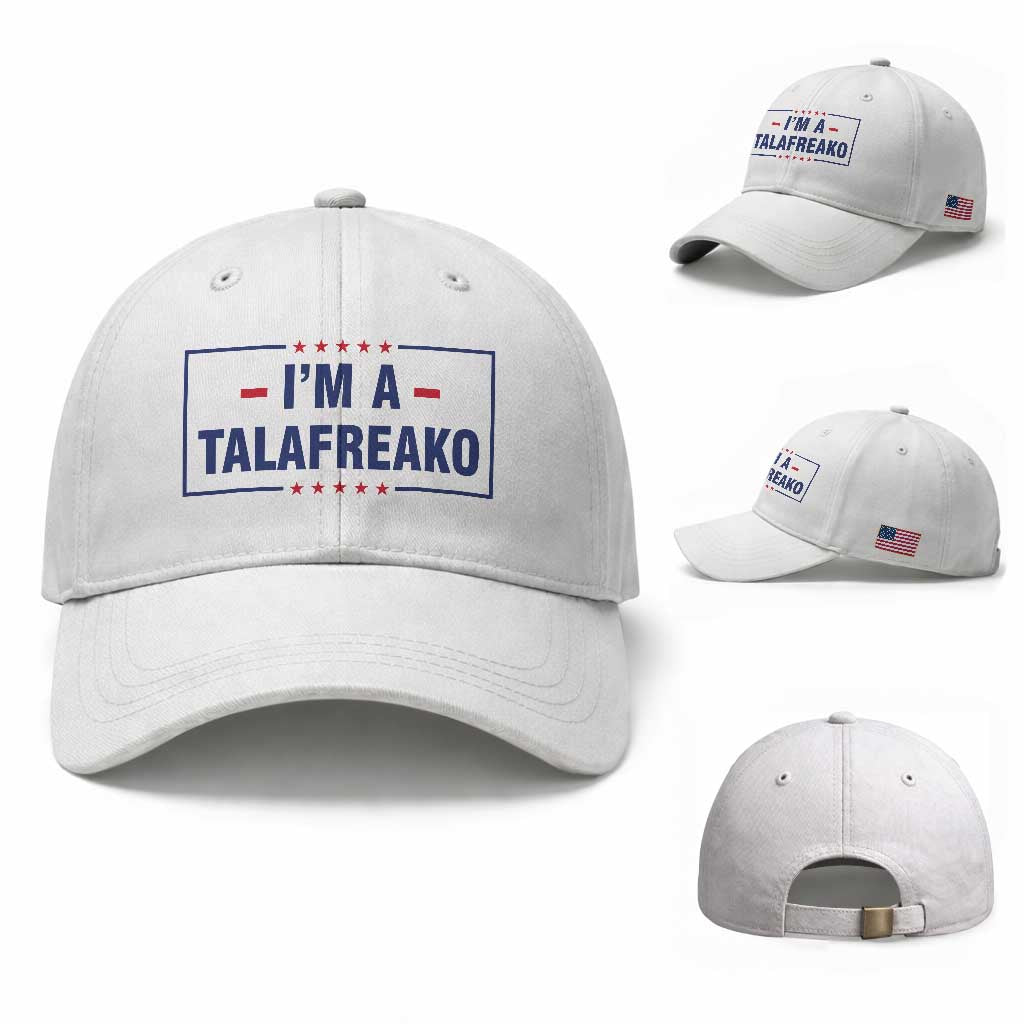 I'm A Talafreako Patriotic Voter Baseball Cap James Talarico Political Supporter Stars Election Box