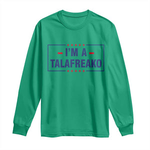 I'm A Talafreako Patriotic Voter Long Sleeve Shirt James Talarico Political Supporter Stars Election Box