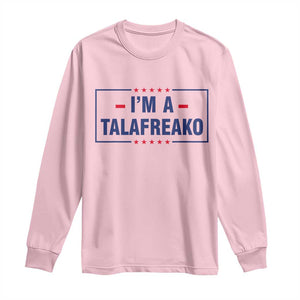 I'm A Talafreako Patriotic Voter Long Sleeve Shirt James Talarico Political Supporter Stars Election Box