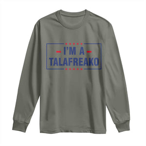 I'm A Talafreako Patriotic Voter Long Sleeve Shirt James Talarico Political Supporter Stars Election Box