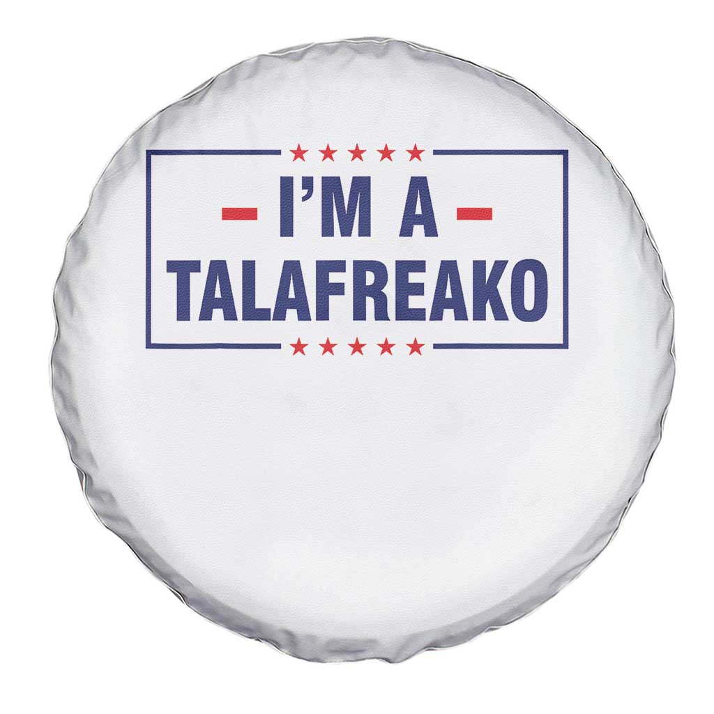 I'm A Talafreako Patriotic Voter Spare Tire Cover James Talarico Political Supporter Stars Election Box
