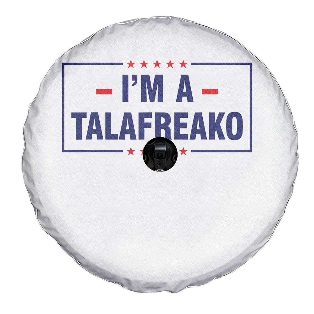 I'm A Talafreako Patriotic Voter Spare Tire Cover James Talarico Political Supporter Stars Election Box