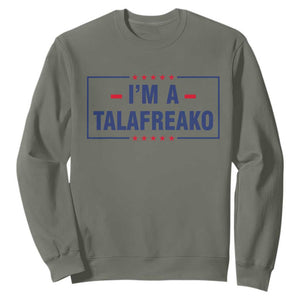 I'm A Talafreako Patriotic Voter Sweatshirt James Talarico Political Supporter Stars Election Box