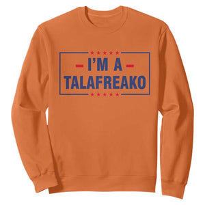 I'm A Talafreako Patriotic Voter Sweatshirt James Talarico Political Supporter Stars Election Box