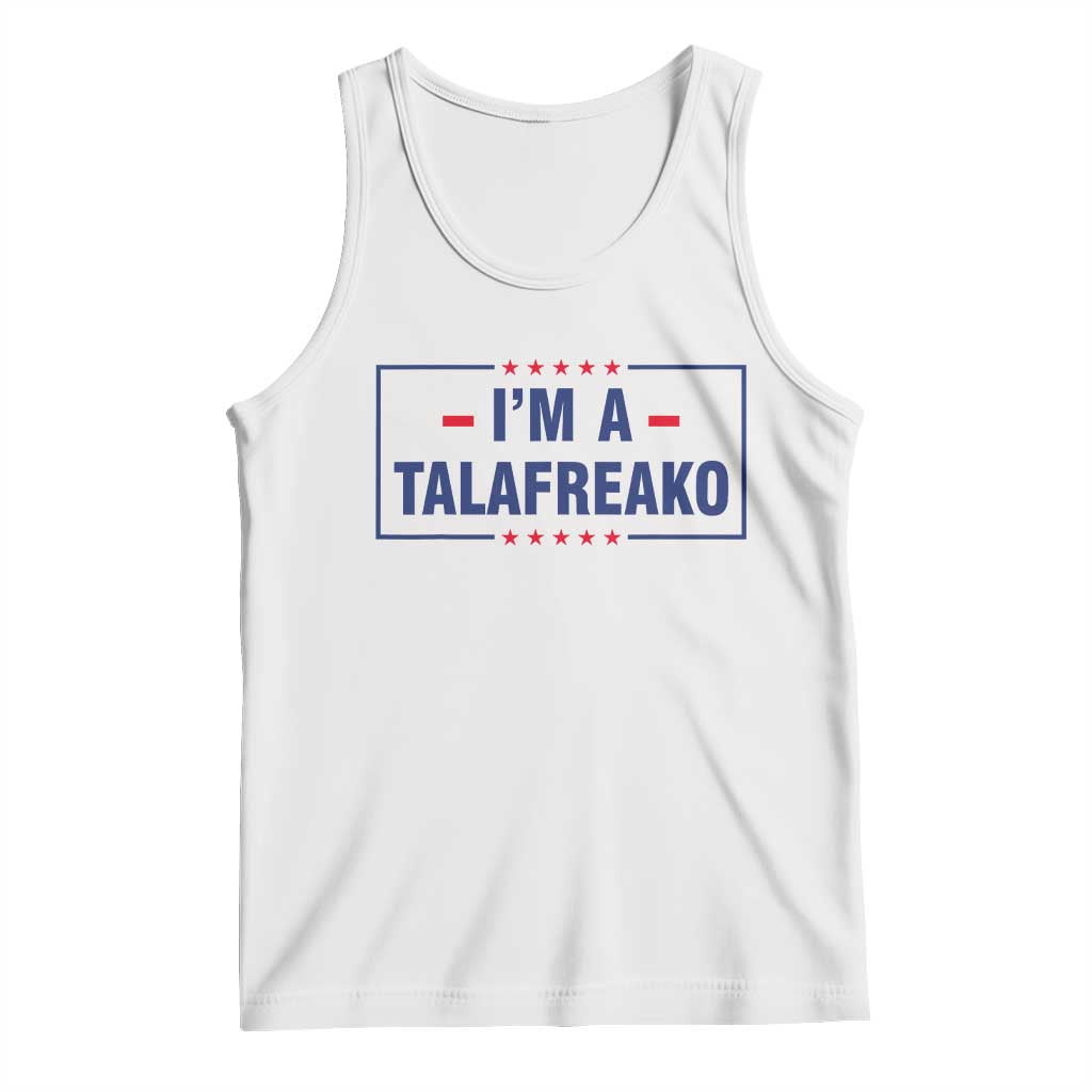 I'm A Talafreako Patriotic Voter Tank Top James Talarico Political Supporter Stars Election Box TS02 White Print Your Wear