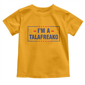 I'm A Talafreako Patriotic Voter Toddler T Shirt James Talarico Political Supporter Stars Election Box