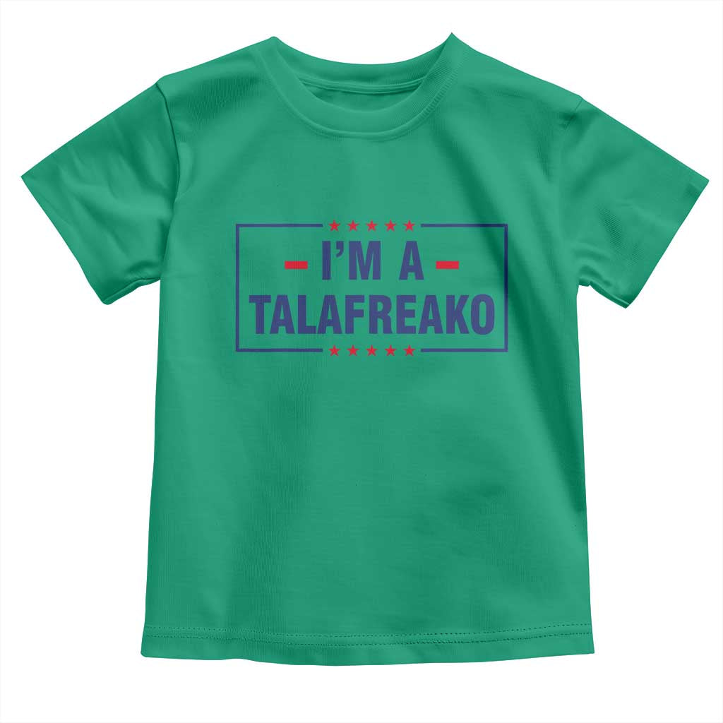 I'm A Talafreako Patriotic Voter Toddler T Shirt James Talarico Political Supporter Stars Election Box