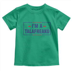 I'm A Talafreako Patriotic Voter Toddler T Shirt James Talarico Political Supporter Stars Election Box