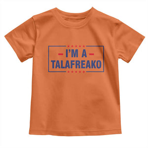 I'm A Talafreako Patriotic Voter Toddler T Shirt James Talarico Political Supporter Stars Election Box