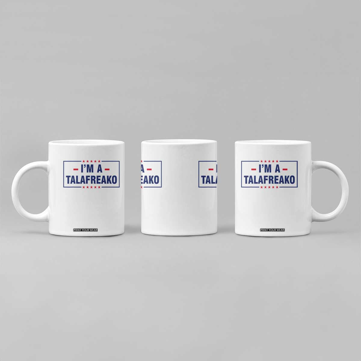 I'm A Talafreako Patriotic Voter Coffee Mug James Talarico Political Supporter Stars Election Box