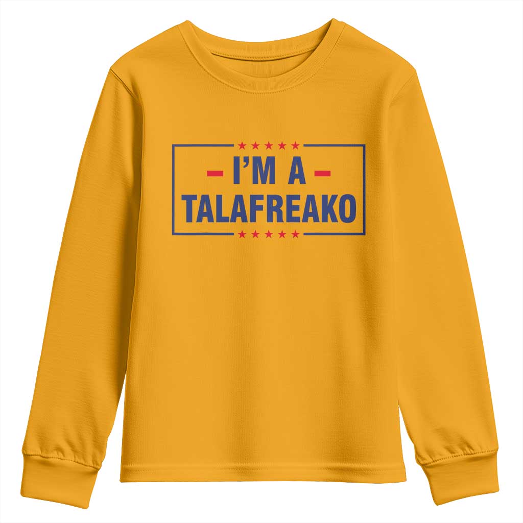 I'm A Talafreako Patriotic Voter Youth Sweatshirt James Talarico Political Supporter Stars Election Box