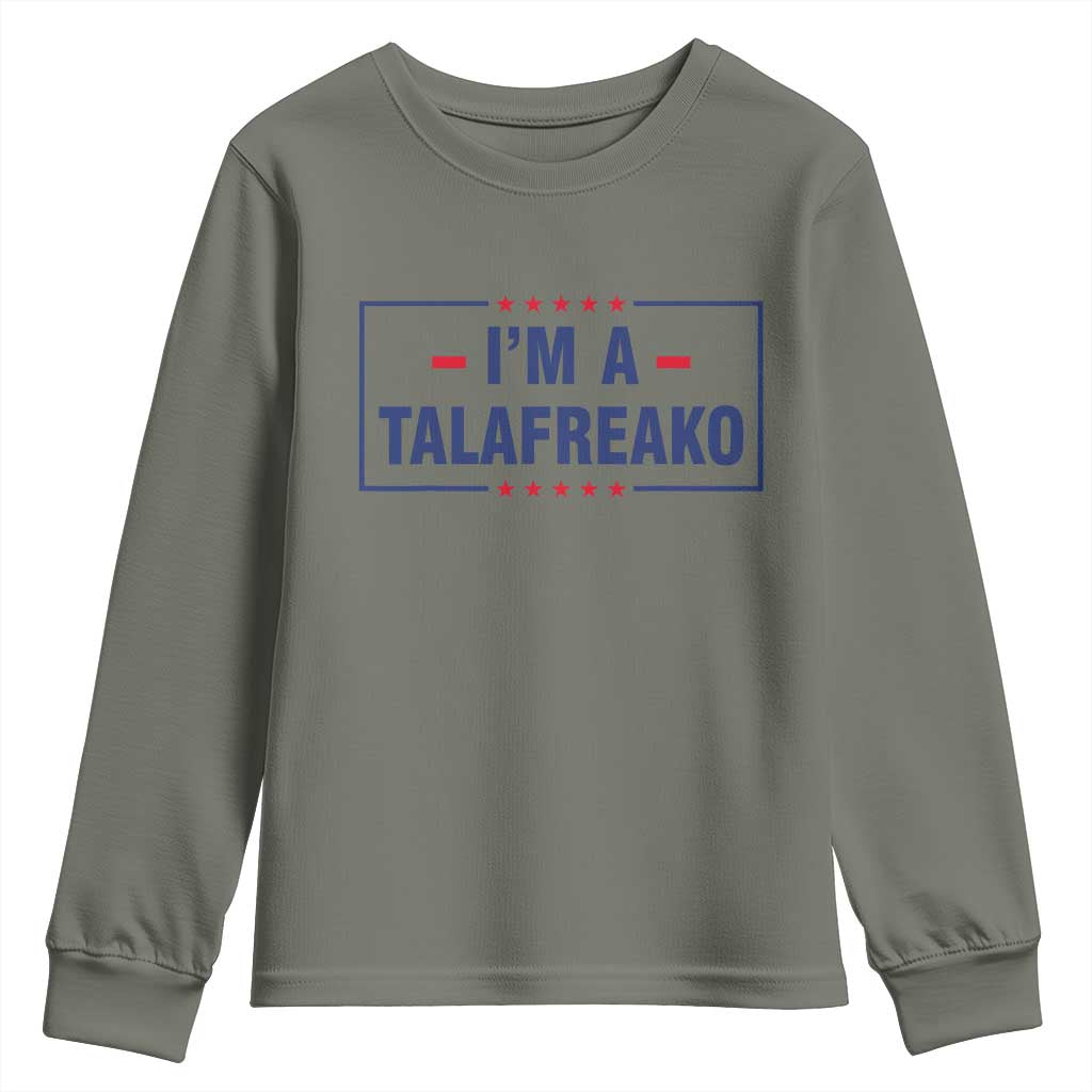 I'm A Talafreako Patriotic Voter Youth Sweatshirt James Talarico Political Supporter Stars Election Box