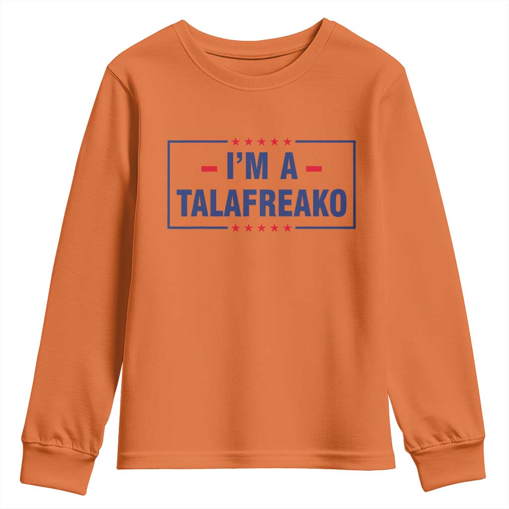 I'm A Talafreako Patriotic Voter Youth Sweatshirt James Talarico Political Supporter Stars Election Box