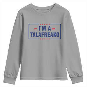 I'm A Talafreako Patriotic Voter Youth Sweatshirt James Talarico Political Supporter Stars Election Box