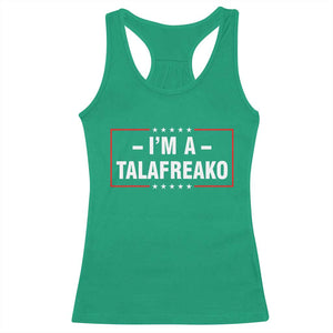 I'm A Talafreako Patriotic Voter Racerback Tank Top James Talarico Political Supporter Election Box Graphic
