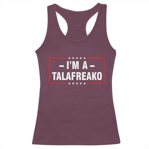 I'm A Talafreako Patriotic Voter Racerback Tank Top James Talarico Political Supporter Election Box Graphic