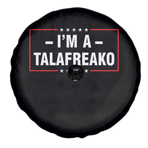 I'm A Talafreako Patriotic Voter Spare Tire Cover James Talarico Political Supporter Election Box Graphic