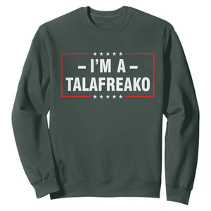 I'm A Talafreako Patriotic Voter Sweatshirt James Talarico Political Supporter Election Box Graphic