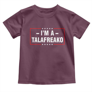 I'm A Talafreako Patriotic Voter Toddler T Shirt James Talarico Political Supporter Election Box Graphic