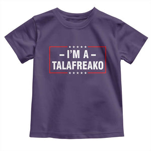 I'm A Talafreako Patriotic Voter Toddler T Shirt James Talarico Political Supporter Election Box Graphic