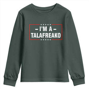 I'm A Talafreako Patriotic Voter Youth Sweatshirt James Talarico Political Supporter Election Box Graphic