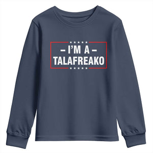 I'm A Talafreako Patriotic Voter Youth Sweatshirt James Talarico Political Supporter Election Box Graphic