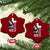 Christianity Is Under Attack Ceramic Ornament Jesus Stand for Faith Michigan Church TS02 Print Your Wear